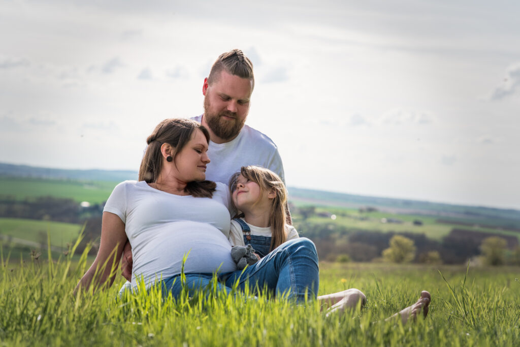 Naddel und Kenny Babybauchfoto in greußen